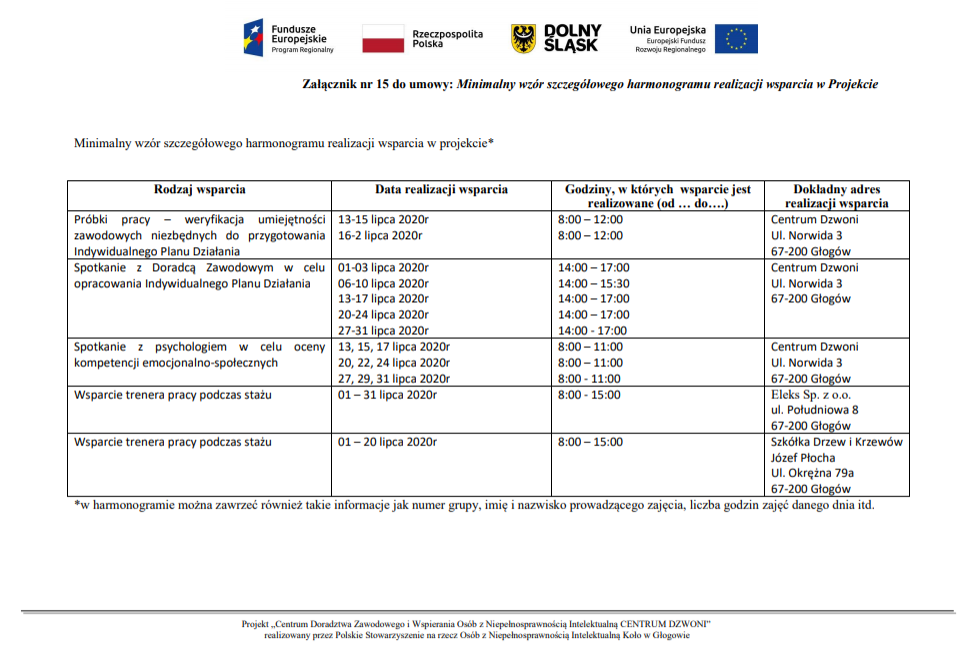 harmonogramlipiec pdf